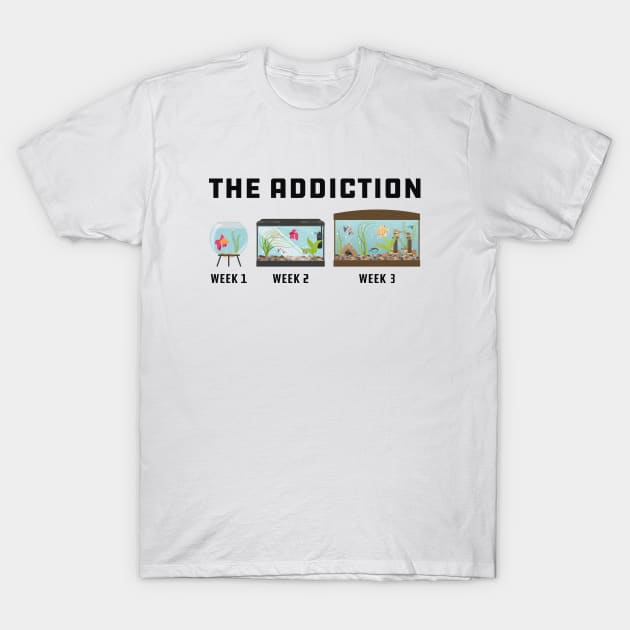 Aquarium - The Addiction T-Shirt by KC Happy Shop